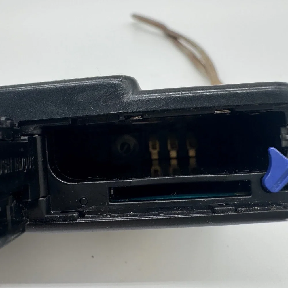 Sony Cyber-shot DSC-W55 7.2MP Digital Camera Black Carl Zeiss For Parts Repair